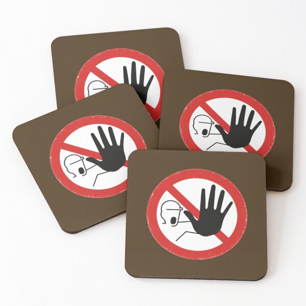 Item preview, Stop Hand Warning Sign | Restricted Area Safety Symbol designed and sold by Geokafi.