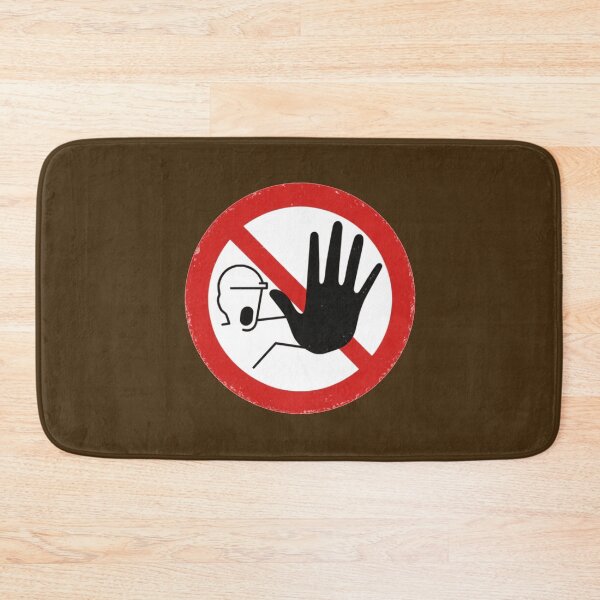 Item preview, Stop Hand Warning Sign | Restricted Area Safety Symbol designed and sold by Geokafi.