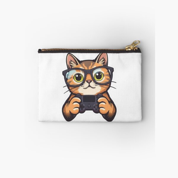Item preview, Meowster Gamer Funny Sticker designed and sold by Stylestickers55.