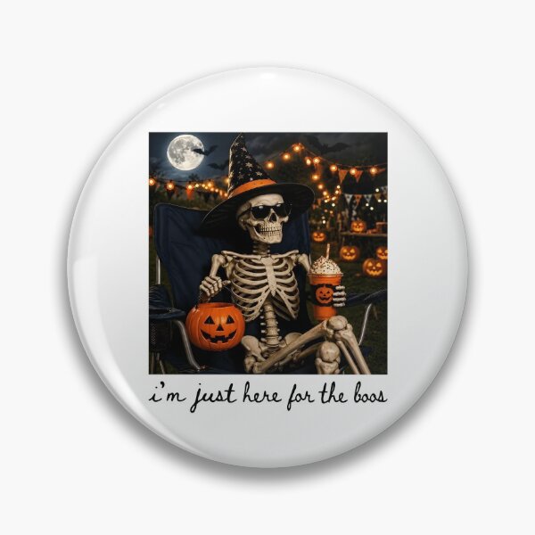 Item preview, I'm Just Here For The Boos designed and sold by Home-Crea-Abode.