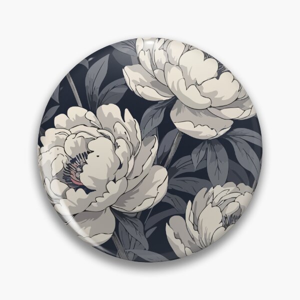 Item preview, Peonies vintage pattern designed and sold by Grypis.