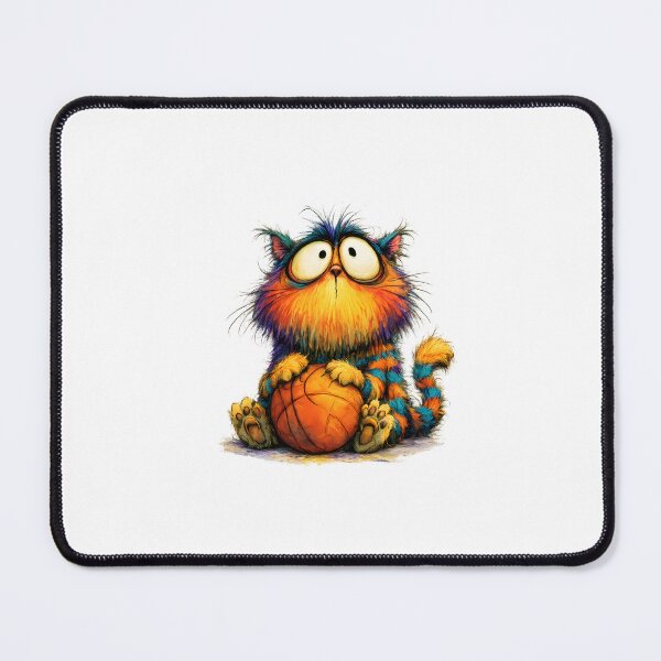 Item preview,   Basketball Cat | Funny Cat Playing Basketball | Sports Lover Gift designed and sold by GGAUL.