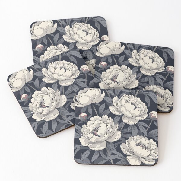Item preview, Peonies vintage pattern designed and sold by Grypis.
