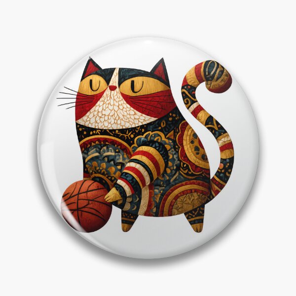 Item preview,   Basketball Cat | Funny Cat Playing Basketball | Sports Lover Gift designed and sold by GGAUL.