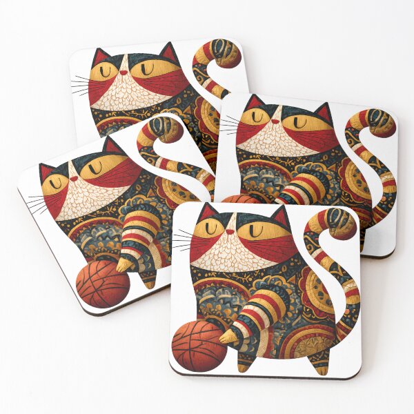 Item preview,   Basketball Cat | Funny Cat Playing Basketball | Sports Lover Gift designed and sold by GGAUL.