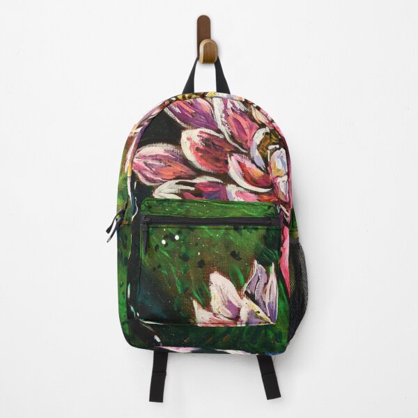 Item preview, Water lily in the pond – oil painting designed and sold by LittleVenetia.