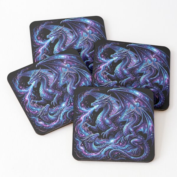 Item preview, Cosmic Dragons designed and sold by The Quiet Canvas By Jacky.