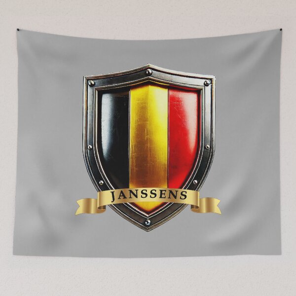 Item preview, Janssens Belgium Heritage Shield designed and sold by Highlandkings.