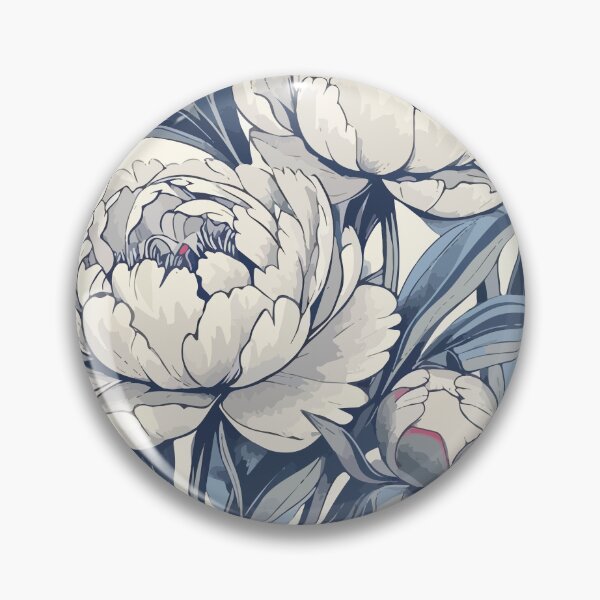 Item preview, Peonies vintage pattern designed and sold by Grypis.
