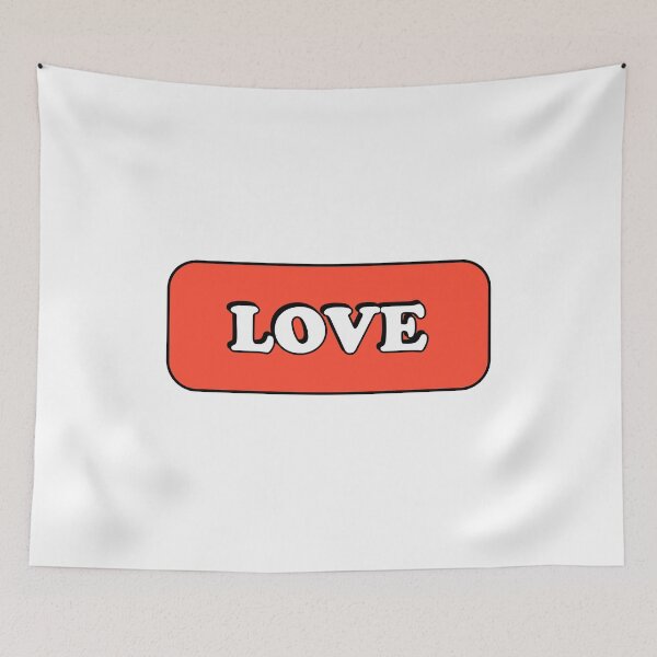 Item preview, LOVE - orange designed and sold by Inspirationmotivation.