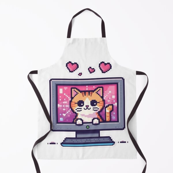 Item preview, Cat.exe Running Gaming Sticker designed and sold by Stylestickers55.