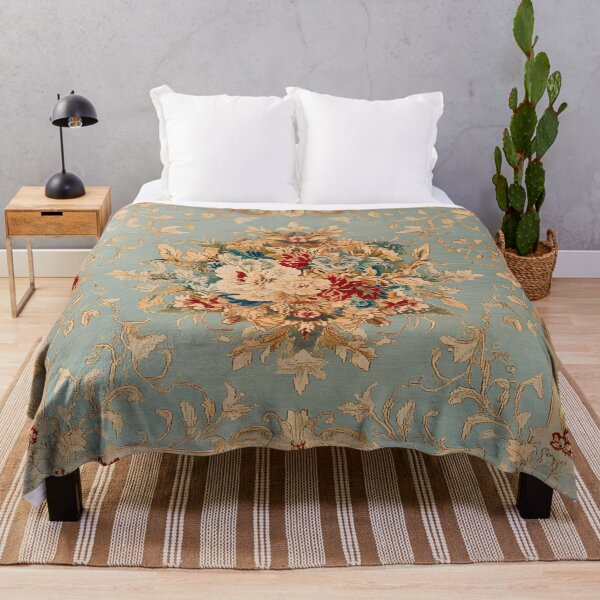 Item preview, Antique Floral Oriental Vernal Color Rug designed and sold by GrinGalore.