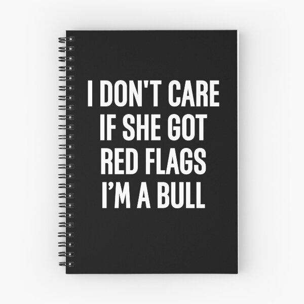 Item preview, I Don't Care If She Got Red Flags I'm A Bull Funny Personality Humor Zodiac Taurus designed and sold by RetroMini2026.