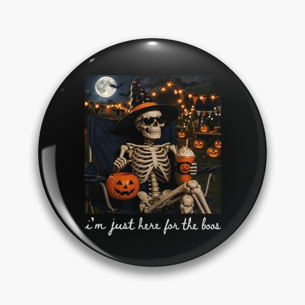 Item preview, I'm Just Here For The Boos designed and sold by Home-Crea-Abode.