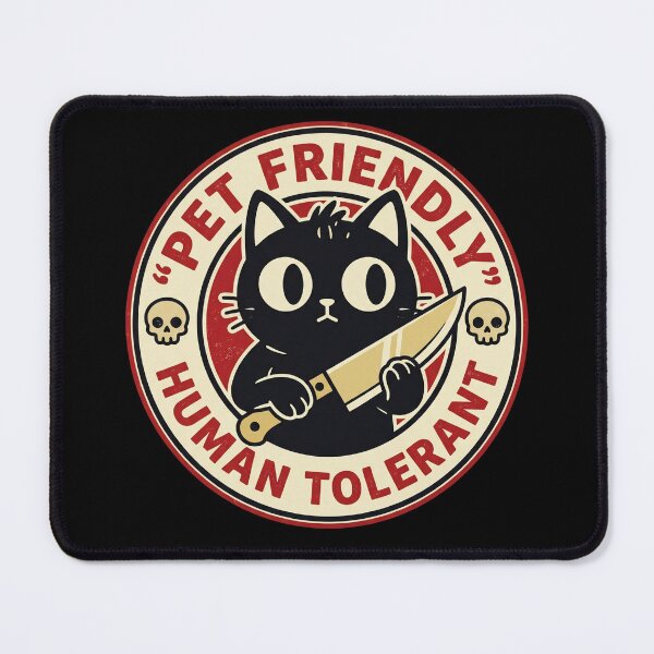Item preview, Pet Friendly Human Tolerant  designed and sold by dudelinart.