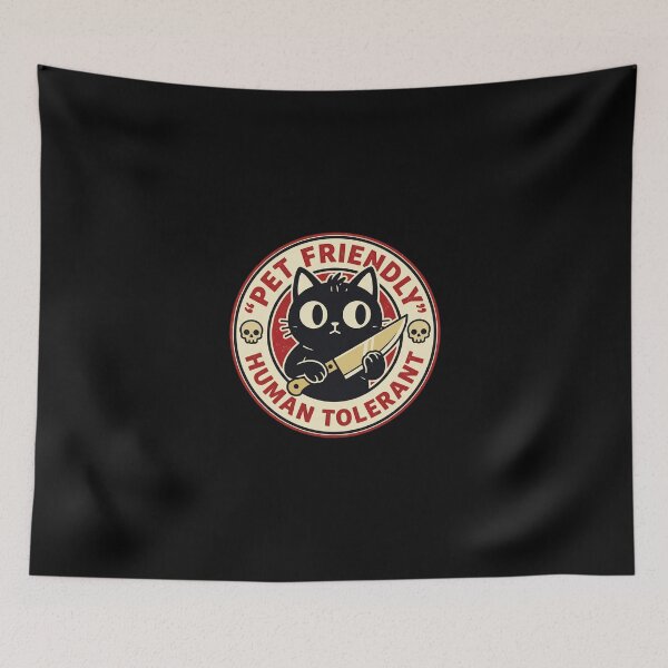 Item preview, Pet Friendly Human Tolerant  designed and sold by dudelinart.