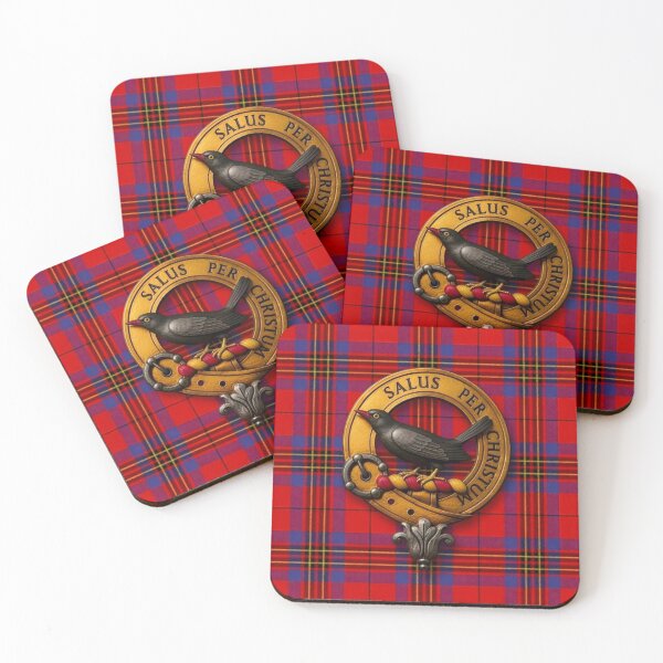 Item preview, Abernethy Crest and Leslie Modern tartan designed and sold by Kirrindy Designs.