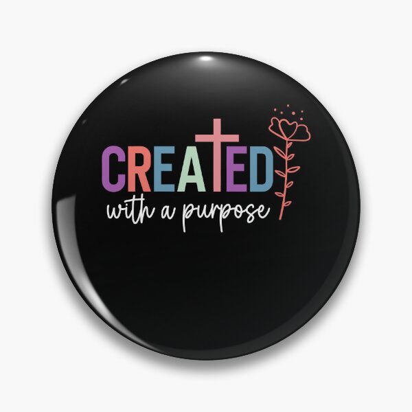 Item preview, Created With A Purpose designed and sold by Worlddoodlex.