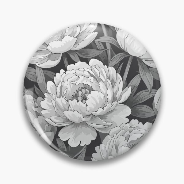 Item preview, Peonies vintage pattern designed and sold by Grypis.
