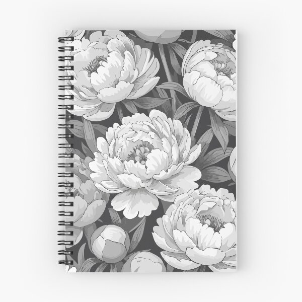 Item preview, Peonies vintage pattern designed and sold by Grypis.