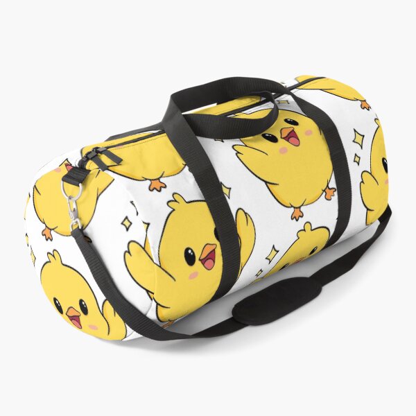 Item preview, Happy Kawaii Baby Chick Cheerful Yellow Bird Sparkles designed and sold by LYAN-STORE.