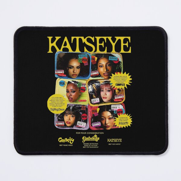 Item preview, KATSEYE Global K-Pop Girl Group Retro Magazine Poster Art designed and sold by moamaxshop.
