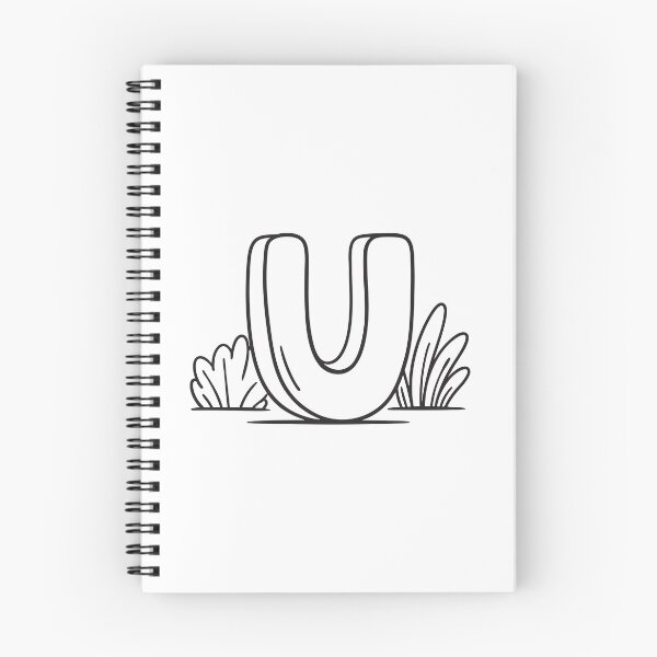 Item preview, Letter U Beside Underbrush designed and sold by rasagamastore.