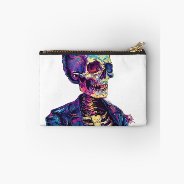 Item preview, Vintage Skeleton Goth Vibrant Illustration designed and sold by Shadow-Stone.