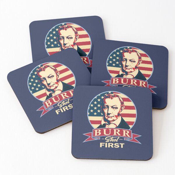 Item preview, Aaron Burr Shot First American History Design designed and sold by marke770.