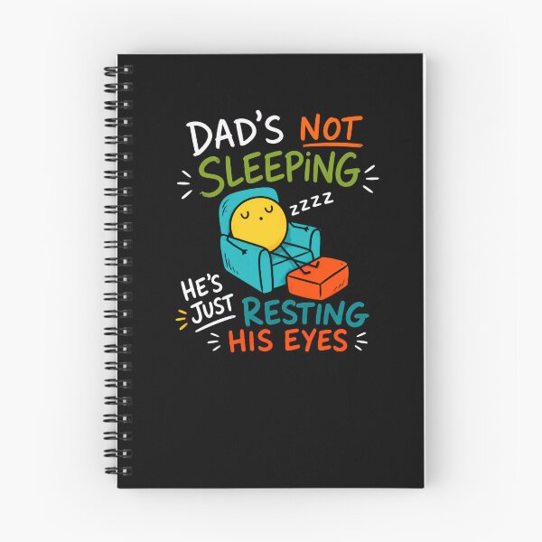 Item preview, Dad's Not Sleeping He's Just Resting His Eyes Funny Father Humor Gift designed and sold by RetroMini2026.