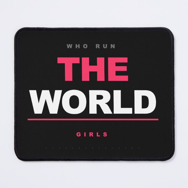 Item preview, Who Run The World Girls Empowerment Bold designed and sold by InkRise Studio.