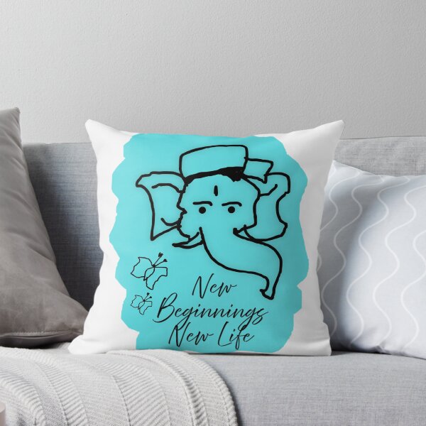 Item preview, Minimalist Lord Ganesha Line Art | New Beginnings, New Life | Modern Spiritual Art designed and sold by Cozyroomdairies.