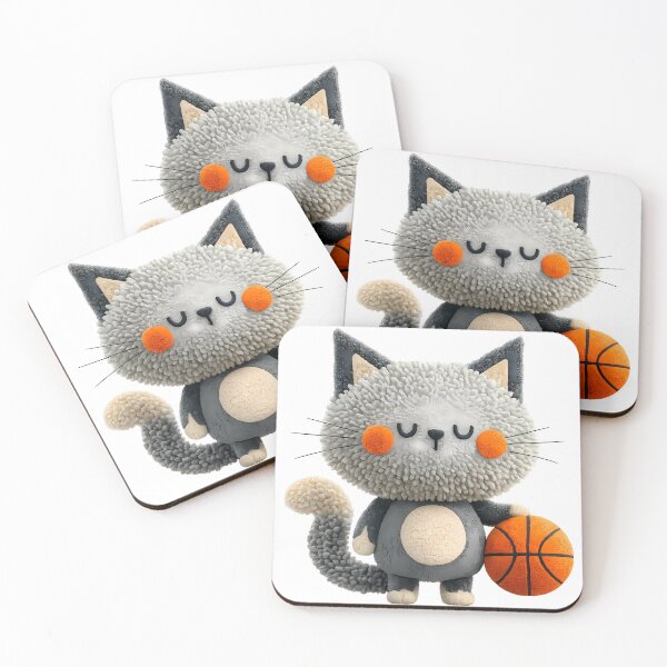 Item preview,  Basketball Cat | Funny Cat Playing Basketball | Sports Lover Gift designed and sold by GGAUL.