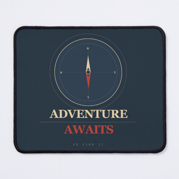 Item preview, Adventure Awaits Compass Minimal Nature designed and sold by InkRise Studio.