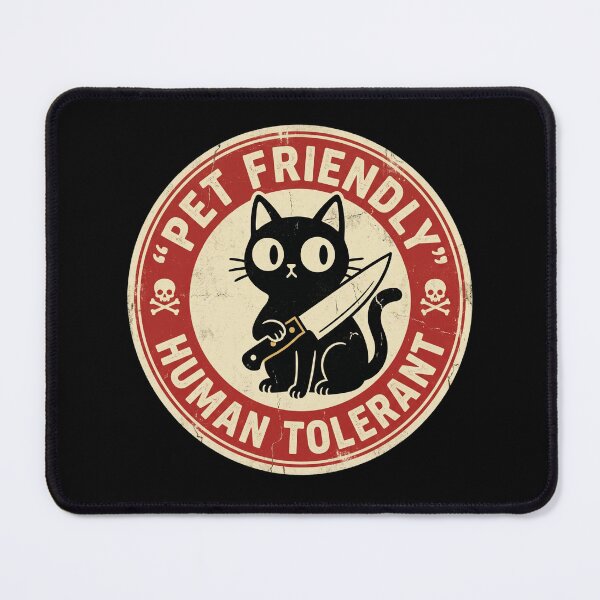Item preview, Pet Friendly - Human Tolerant  designed and sold by dudelinart.
