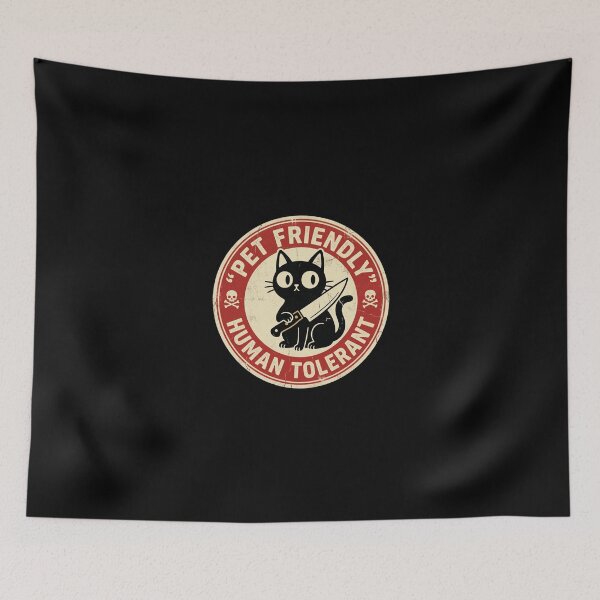 Item preview, Pet Friendly - Human Tolerant  designed and sold by dudelinart.