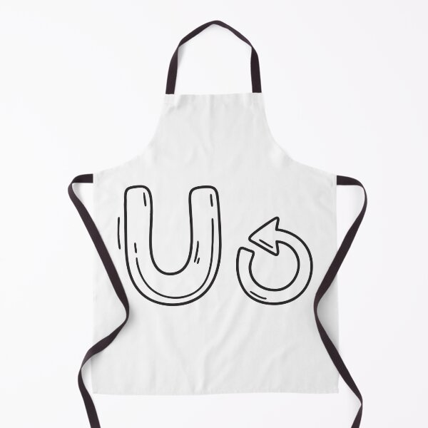 Item preview, Letter U Beside Undo Symbol designed and sold by rasagamastore.