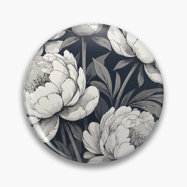 Item preview, Peonies vintage pattern designed and sold by Grypis.
