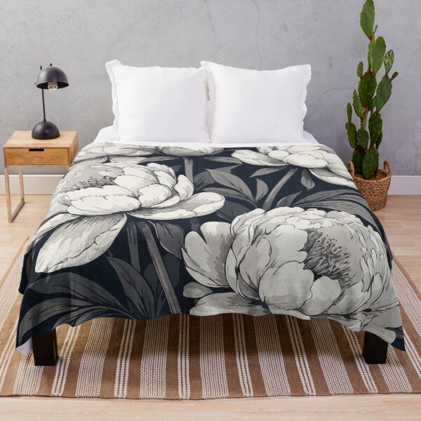Item preview, Peonies vintage pattern designed and sold by Grypis.