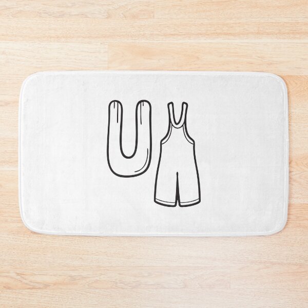 Item preview, Letter U Beside Unitard designed and sold by rasagamastore.