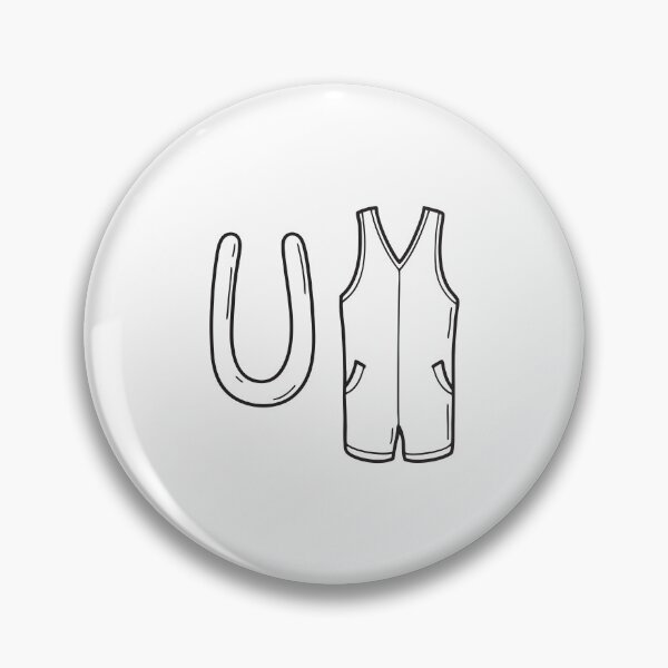 Item preview, Letter U Beside Unitard Suit designed and sold by rasagamastore.