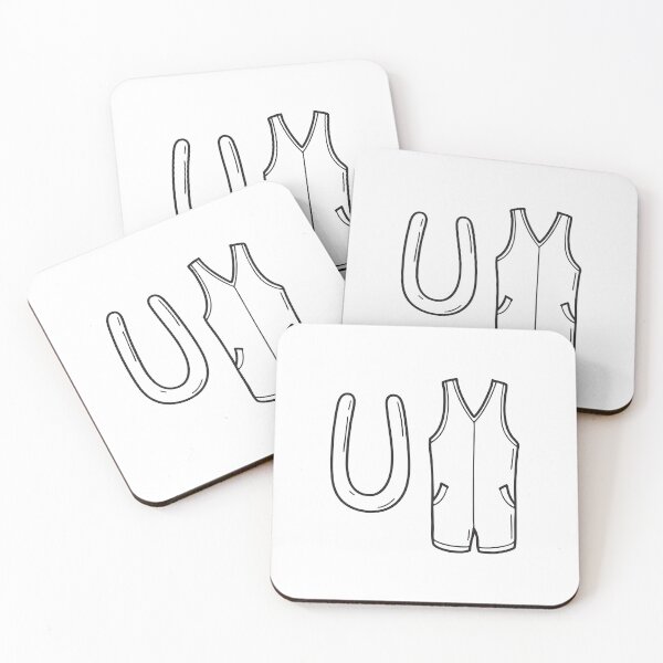 Item preview, Letter U Beside Unitard Suit designed and sold by rasagamastore.