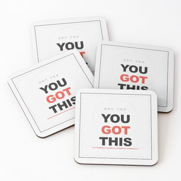 Item preview, You Got This Bold Motivational Typography designed and sold by InkRise Studio.