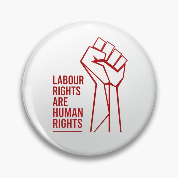 Item preview, Labour Rights Are Human Rights  designed and sold by VivaStencil.