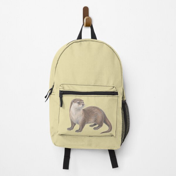 Item preview, Otter drawing with crayons designed and sold by JOANNASKAH.