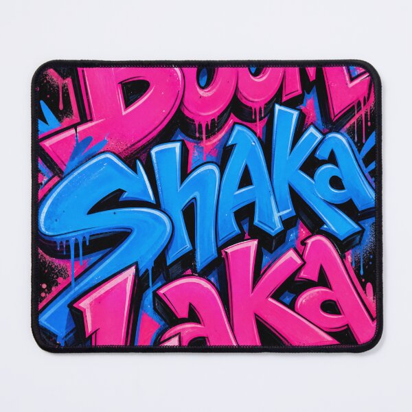 Item preview, Boom Shaka Laka Neon Graffiti Typography designed and sold by Jandedan.