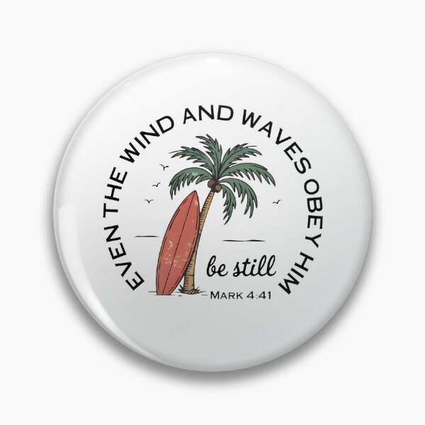 Item preview, Even The Wind And Waves Obey Him designed and sold by Home-Crea-Abode.