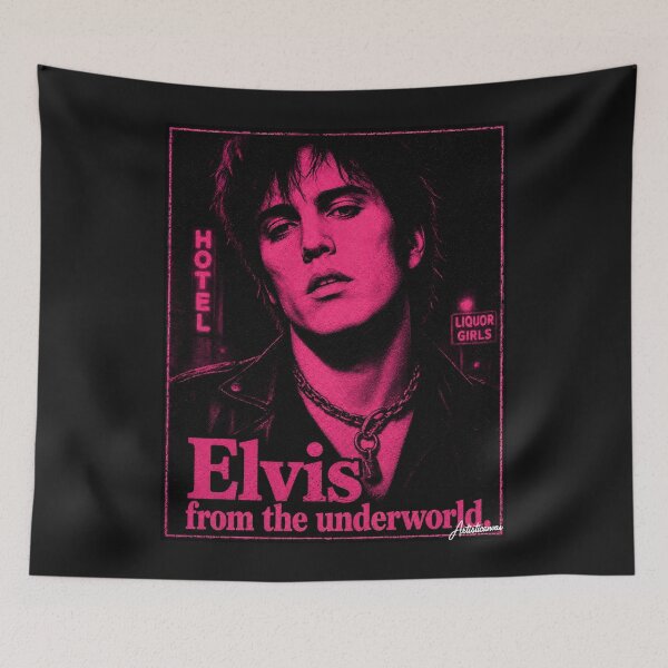 Item preview,  Alan Vega Neon Ghost Pop Portrait designed and sold by Artisticanvas.