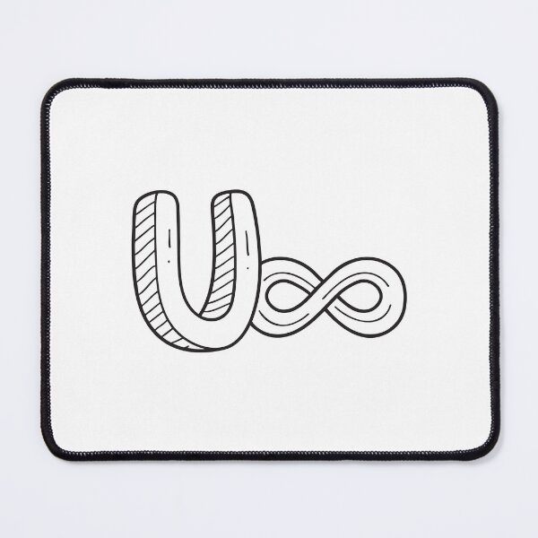 Item preview, Letter U Beside Unlimited Icon designed and sold by rasagamastore.