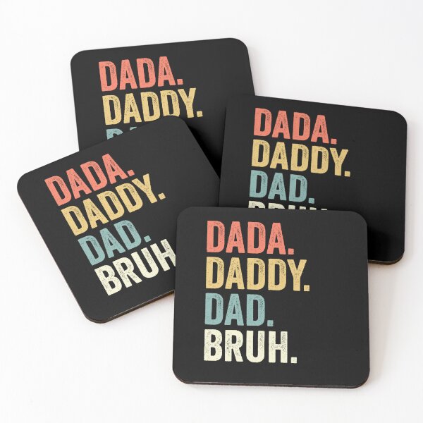 Item preview, Dada. Daddy. Dad. Bruh. Fatherhood Paternal Gift designed and sold by RetroMini2026.